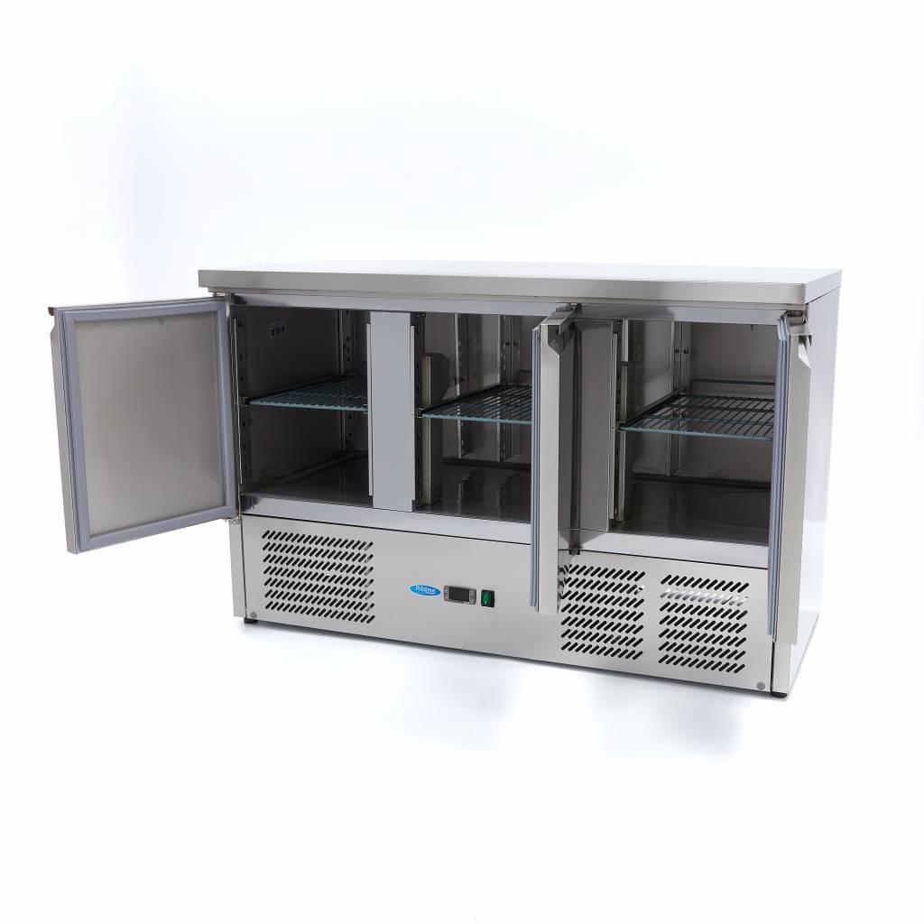 Réfrigérateur de comptoir - 137 cm - 3 portes
