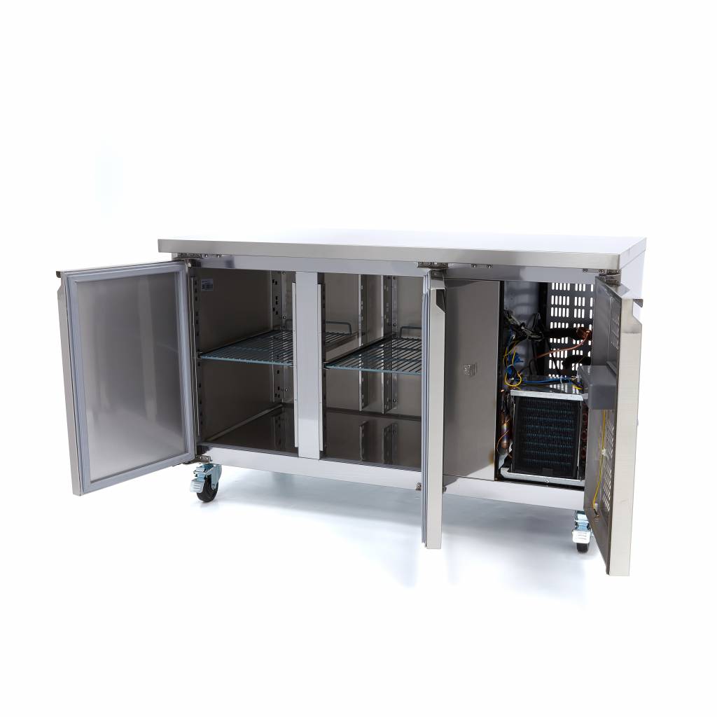 Réfrigérateur de comptoir - 136 cm - 2 portes