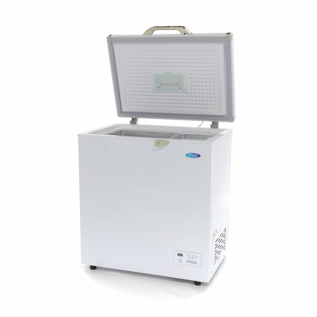 Congélateur coffre - 140 L - 2 roues - compact
