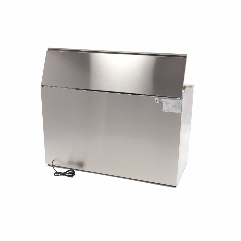 Saladette - 400 L - 137 cm - 3 portes - incl planche à découper