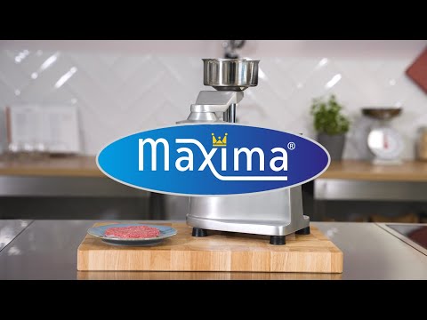 Presse à hamburger - plaque de portionnement de 10 cm - manuel