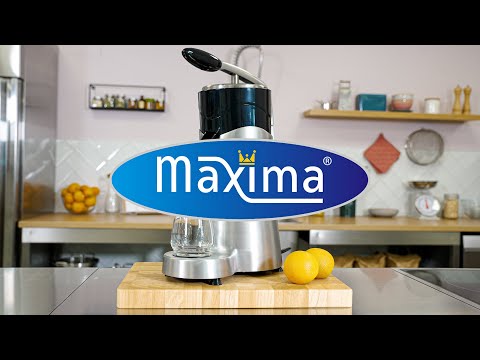 Presse orange - 32 L/h - hauteur de verre 19 cm - électrique - avec levier